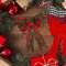 6 Pack Christmas Bows Outdoor Decorations, 12.5'' x 9'' Large Christmas Buffalo Plaid Bows for Wreath Garland Christmas Tree Topper Ornaments Outside Indoor Christmas Decor Home Party (Red Green)